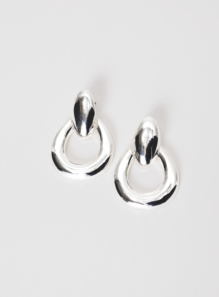 Titania Earrings Silver