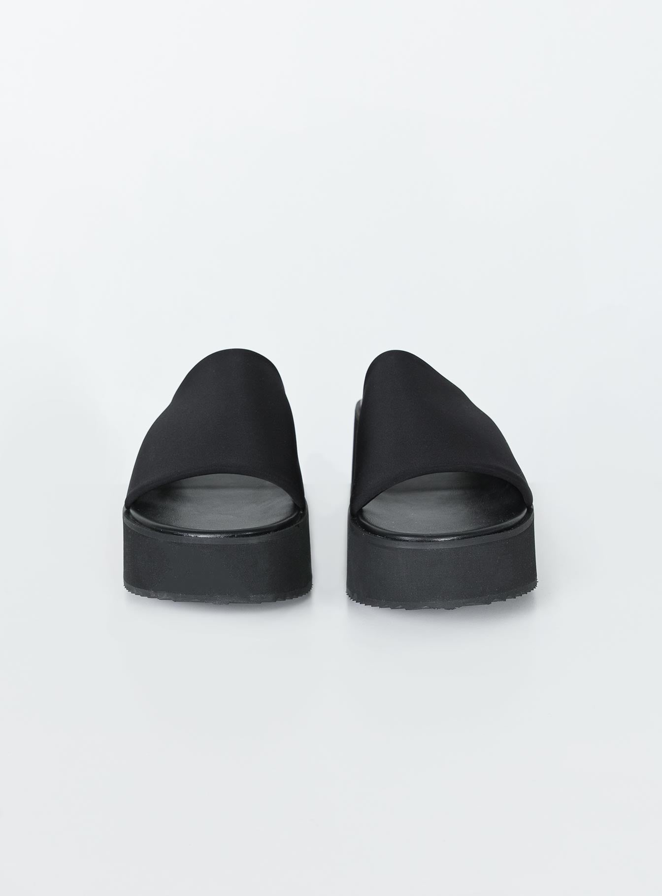 Barnes Platform Sandals Black