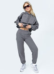 Hoodie Relaxed fit  60% cotton 40% polyester  Graphic print on back Drawstring hood  Drop shoulder  Front pocket  Soft lining 