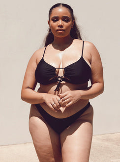 Ashley Bikini Bottoms Black Curve