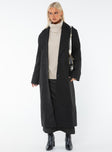 Olsen Coat Black