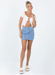 Tanis Denim Mini Skirt