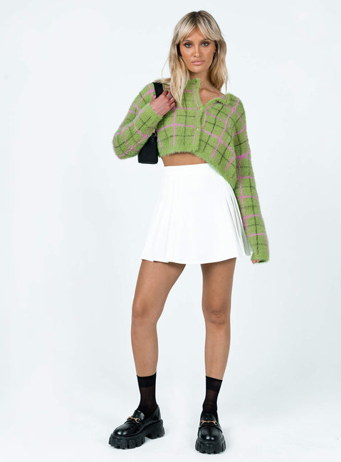 Avanti Cardigan Green Princess Polly  Cropped 