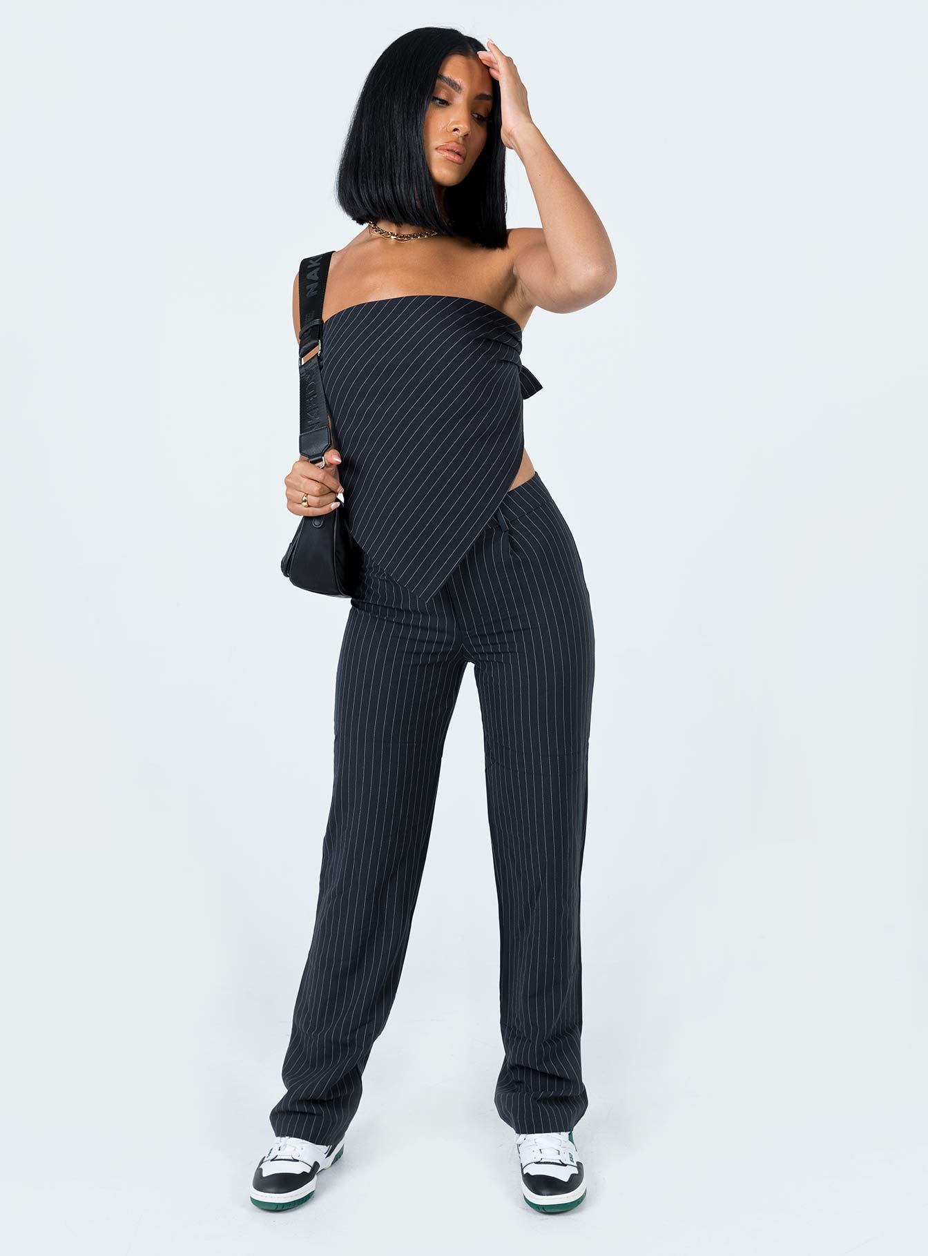 Titius Hair Scarf Navy