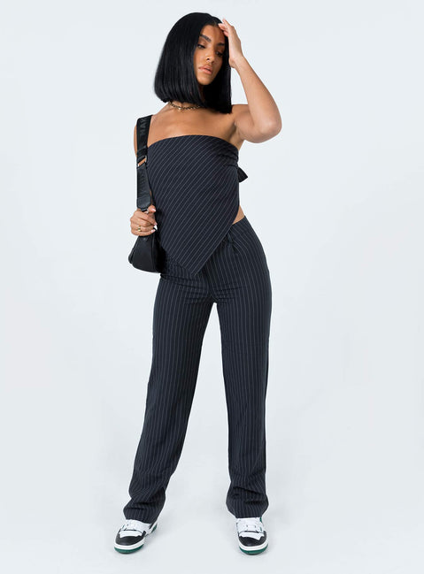 Titius Hair Scarf Navy