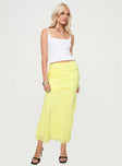 Herrera Maxi Skirt Yellow Princess Polly  Midi Skirts 