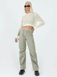 Sweater 100% cotton  Delicate knit material - Wear with care  Cropped design  Open back  Good stretch  Unlined / Sheer 