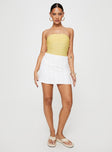 Mavie Mini Skirt White