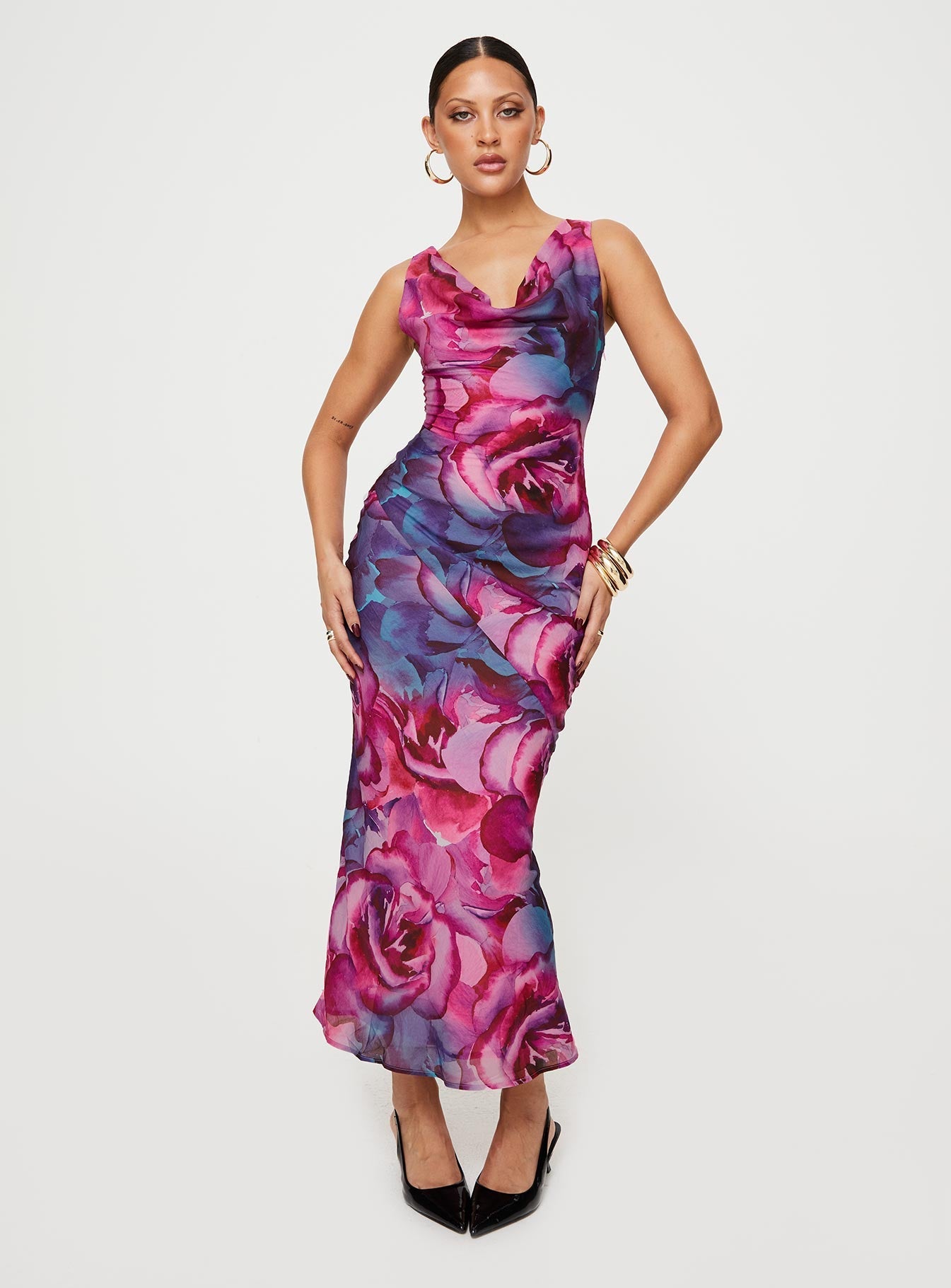 Shop Formal Dress - Philomena Maxi Dress Multi sixth image