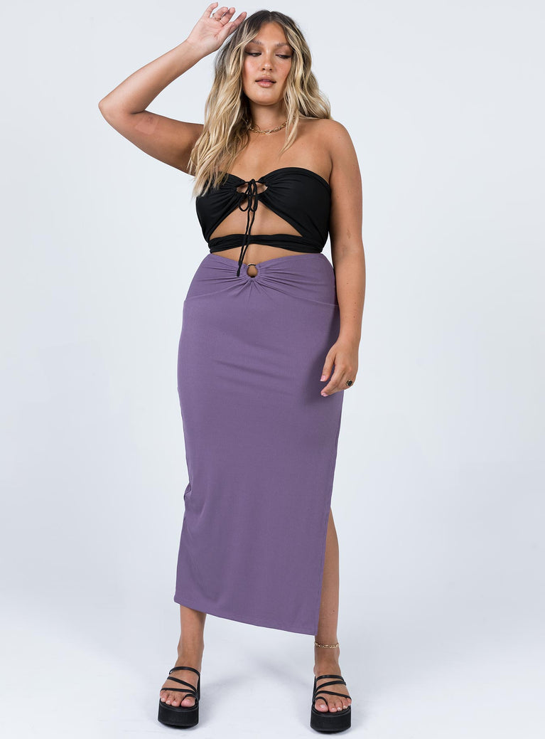 Baseline Maxi Skirt Purple
