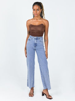 Luana Bodysuit Brown