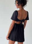 Summer Nights Mini Dress Black