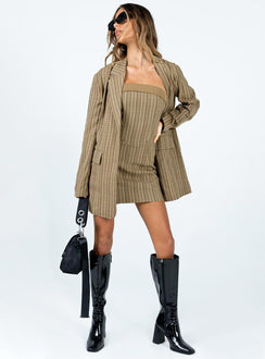 Paddie Plaid Blazer Multi