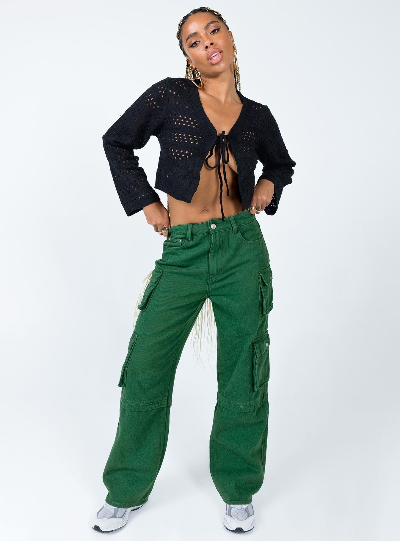 The Rolla Cardigan Black