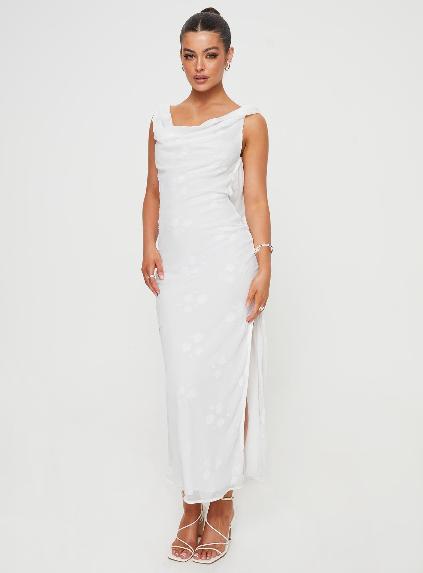 Shop Formal Dress - Contessa Maxi Dress White sixth image