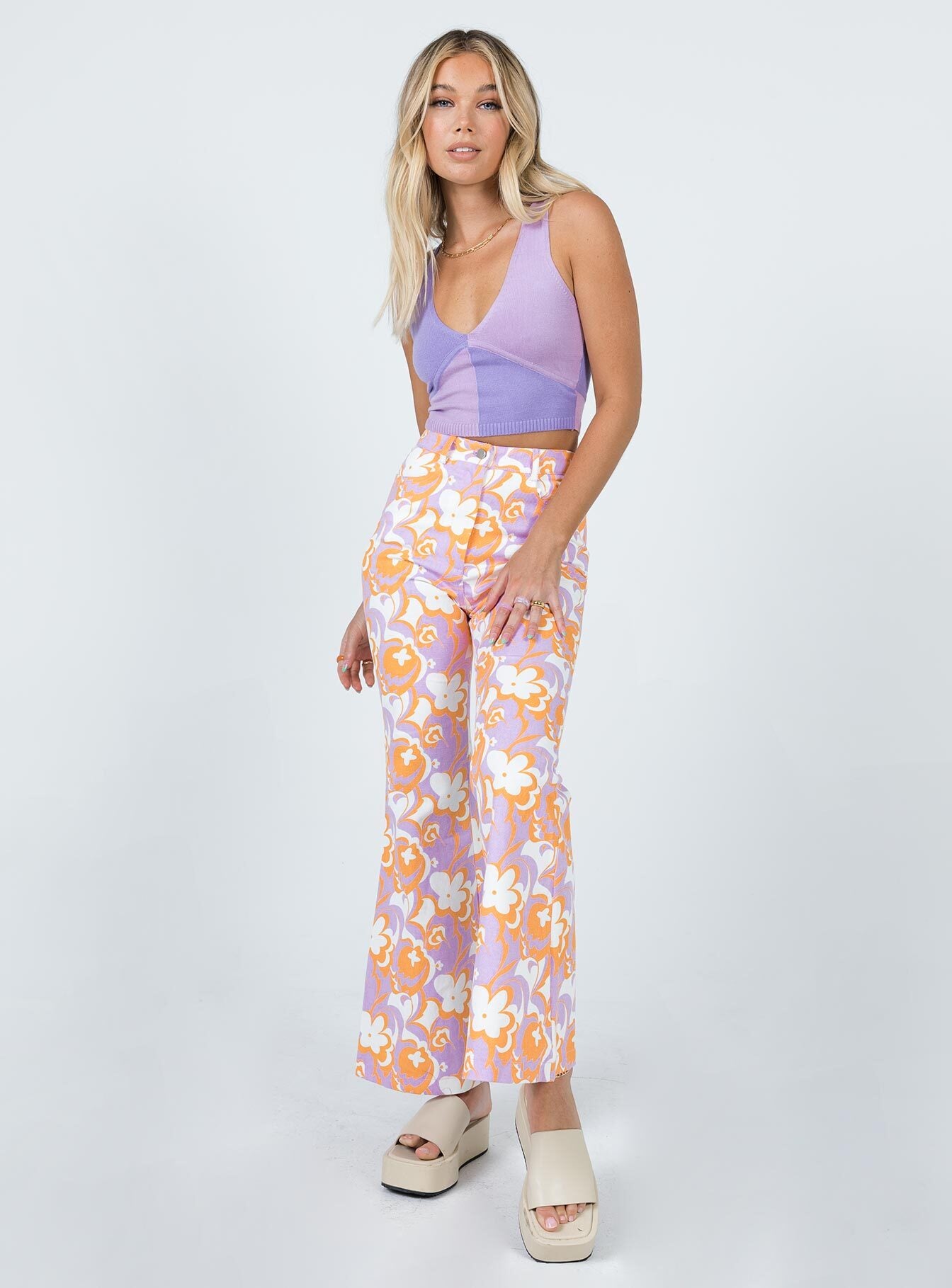 Faiyaz Top Purple / Lilac