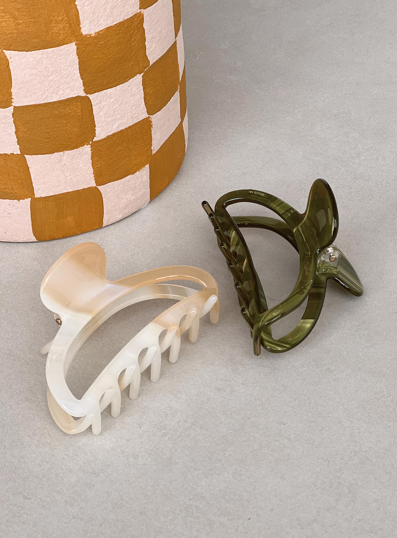 Hair clips Pack of two Claw style