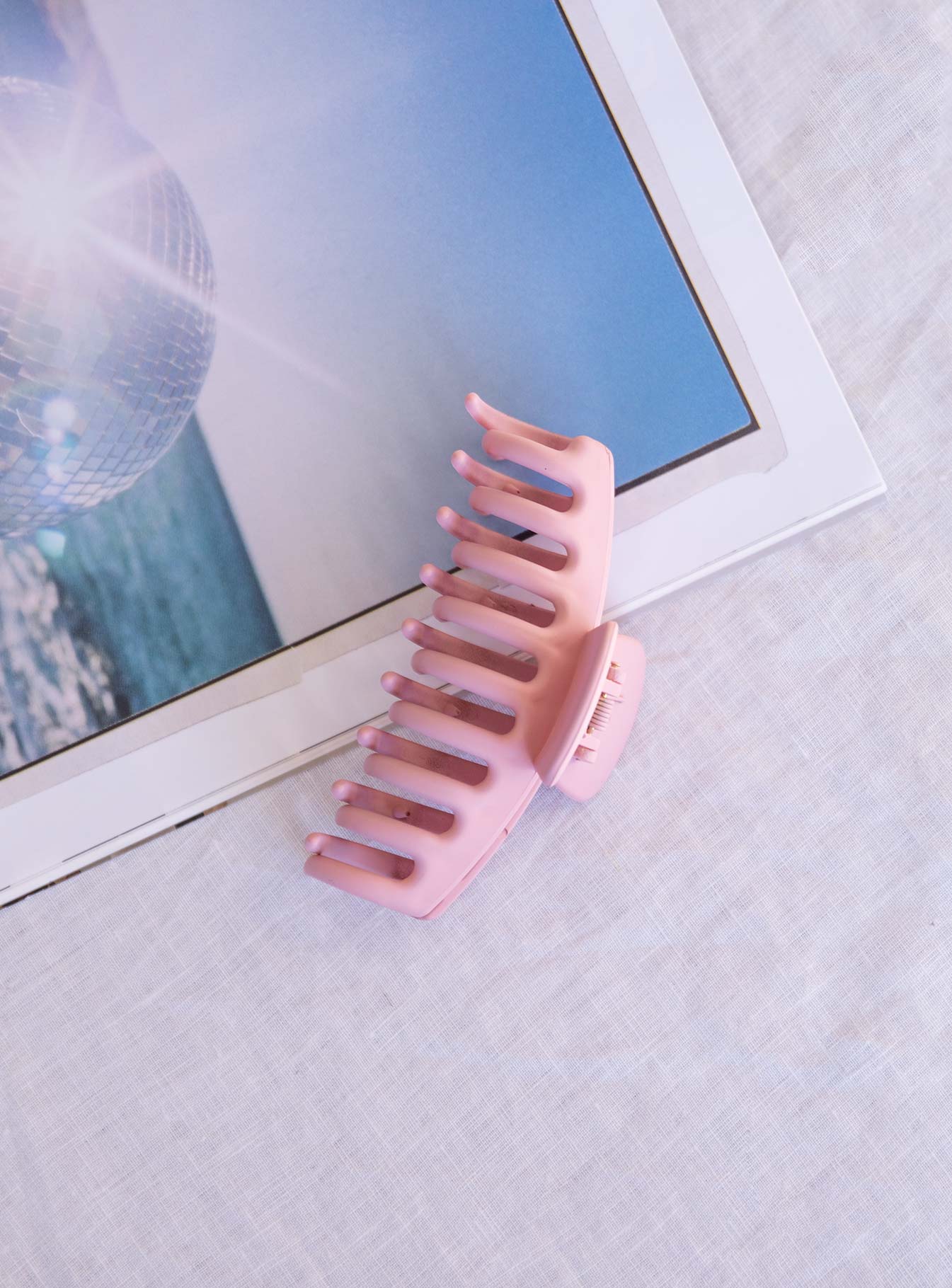 Watch Me Hair Clip Mauve