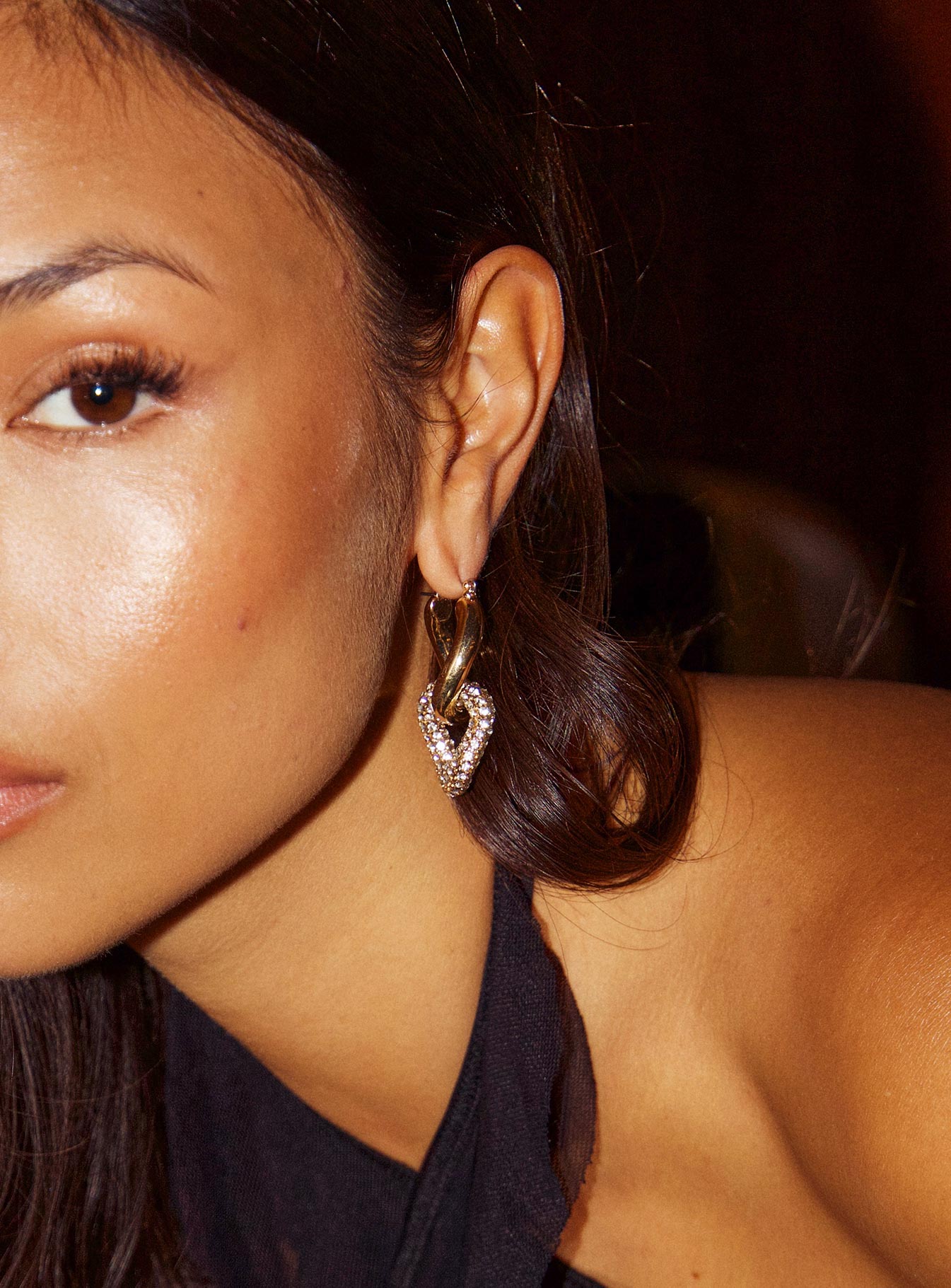 Valiant Earrings Gold