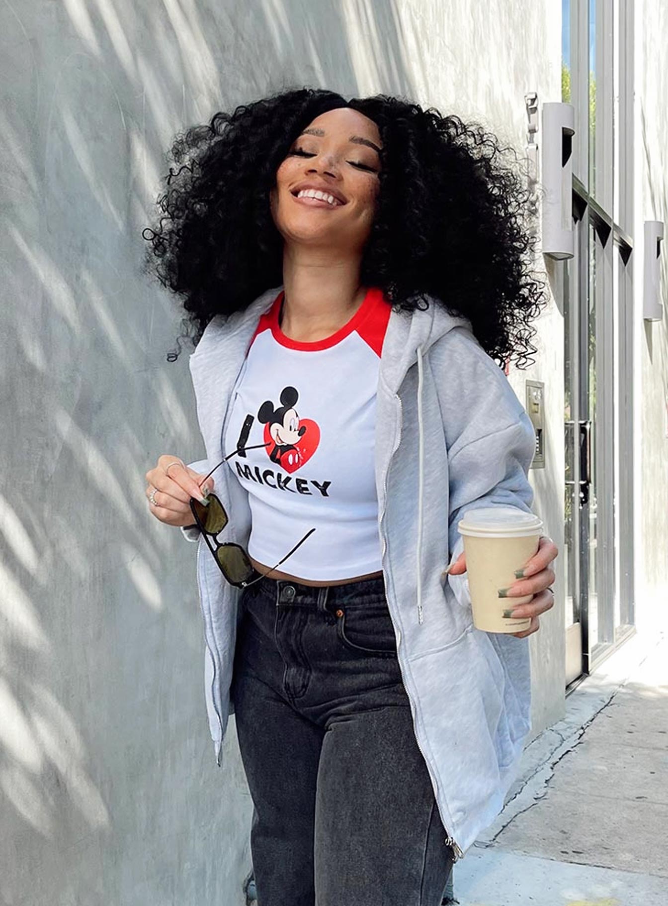 Disney I Love Mickey Tee White / Red