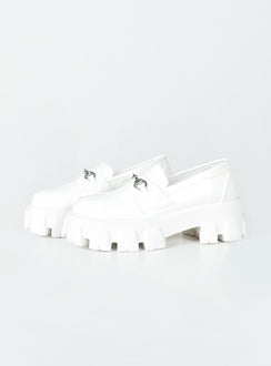 Penny Lane Loafer White