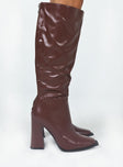 Keeley Boots Matte Brown