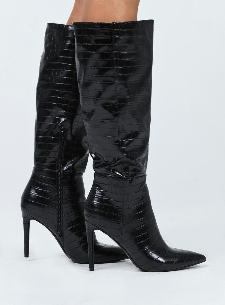 Therapy Icon Boots Black
