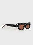 Calianna Sunglasses Black / Brown