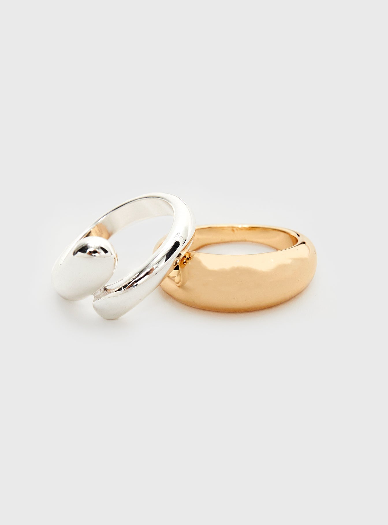 Kerr Ring Set Silver / Gold