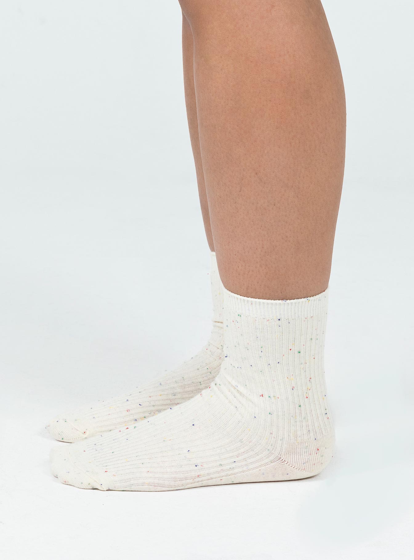 Socks Speckle design  Ribbed material 