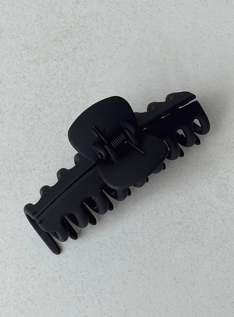 Hair clip Alligator style clip Matte finish