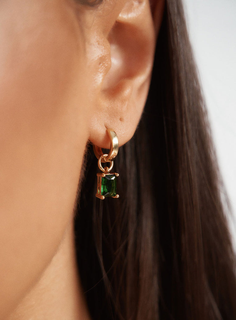 Love Potion Gold Plated Earrings