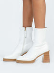 Raffety Boots White