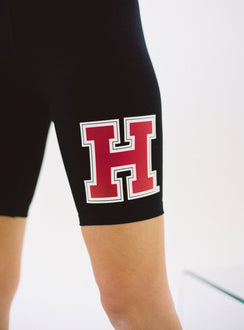 Harvard University Bike Shorts Black