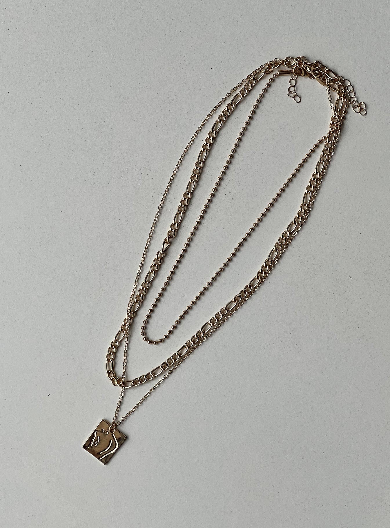 Picaso Necklace Set Gold