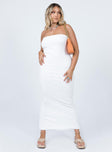 Oscar Midi Dress White