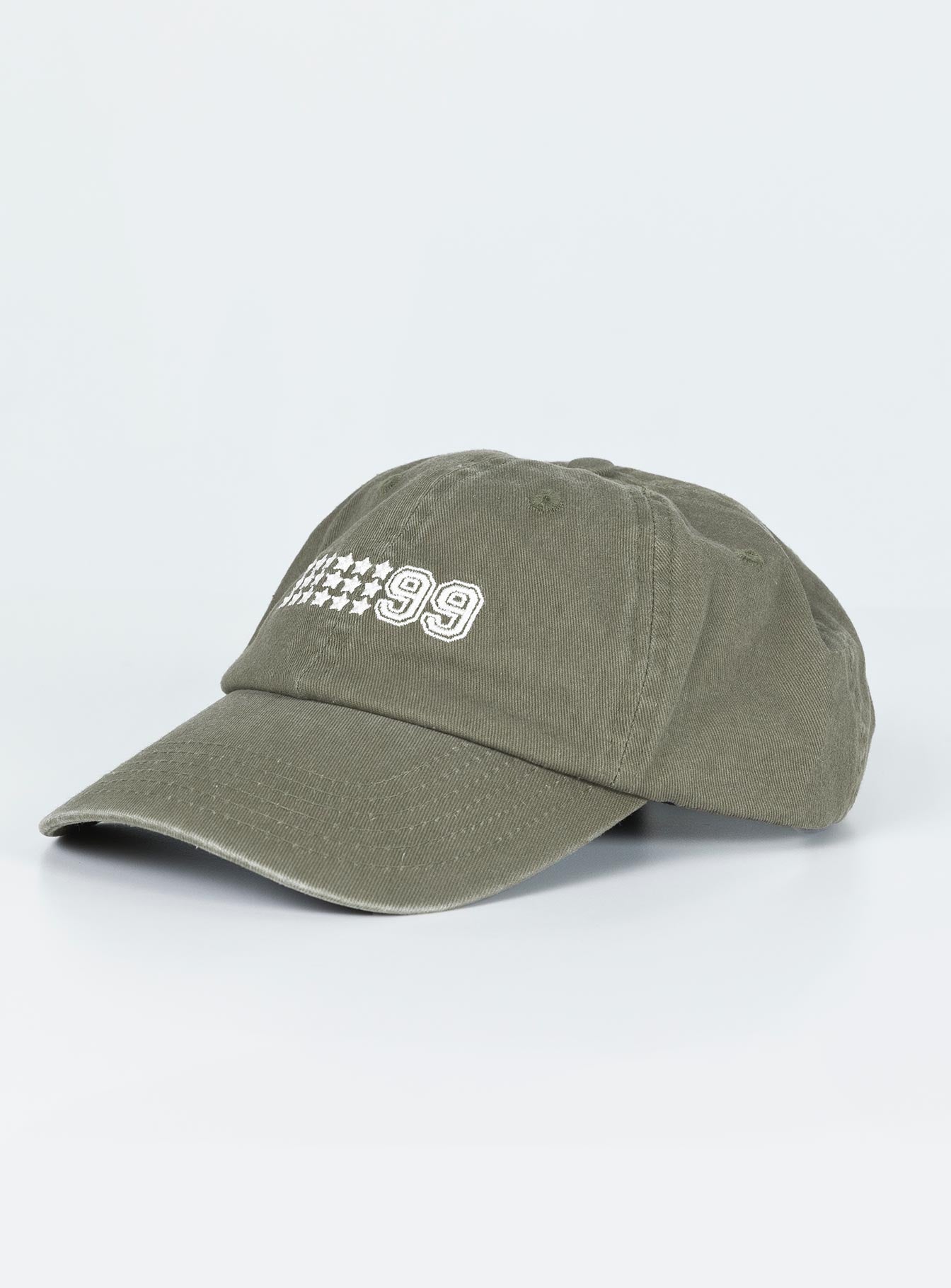 Dad cap Embroidered graphic Adjustable back OSFM