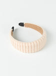 Headband Knit material Lightweight