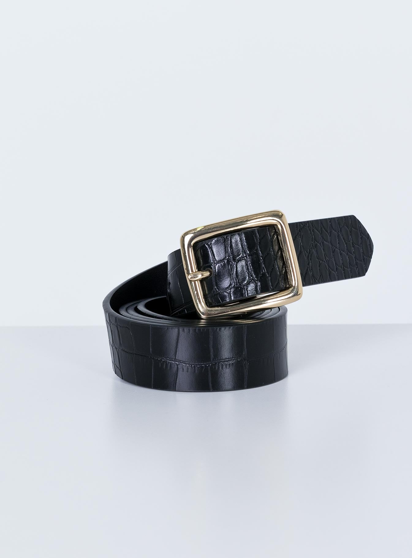 Heat Waves Belt Black
