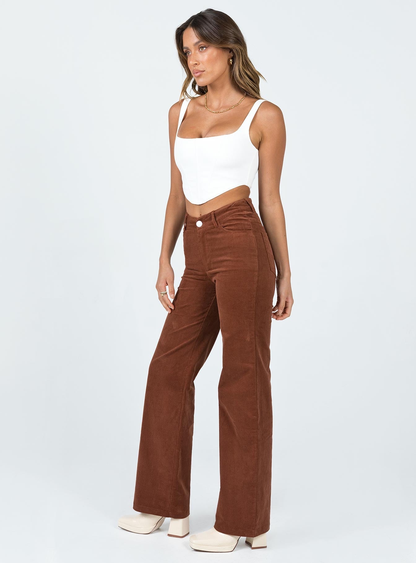 Princess Polly   Sorcha Pants Brown