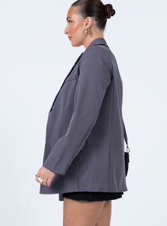 Talisa Oversized Blazer Grey