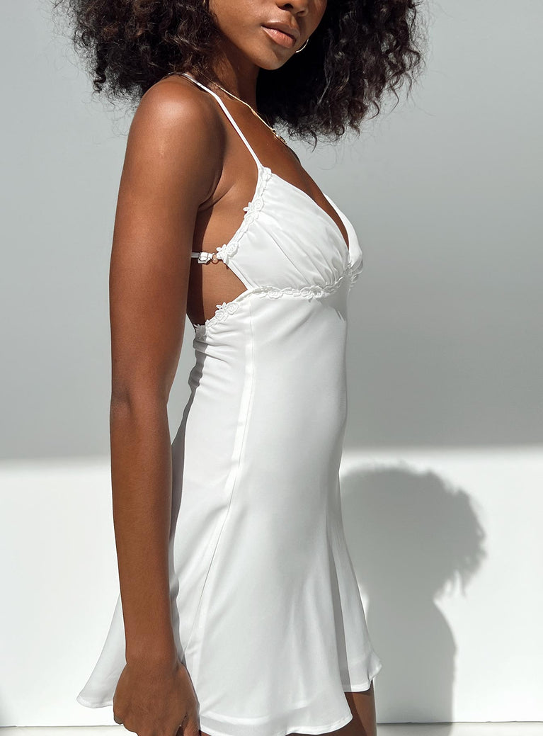 Maylor Mini Dress White
