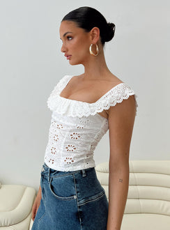 Top Off the shoulder design Invisible zip fastening at back