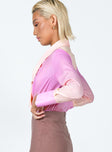 Juliana Long Sleeve Bodysuit Multi