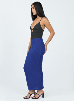 Salte Maxi Skirt Blue