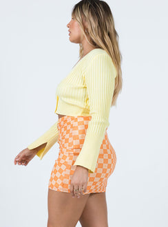 Rylan Mini Skirt Orange