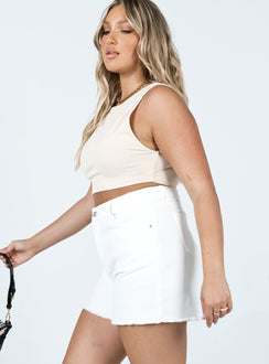 Emily High Rise Bermuda Shorts