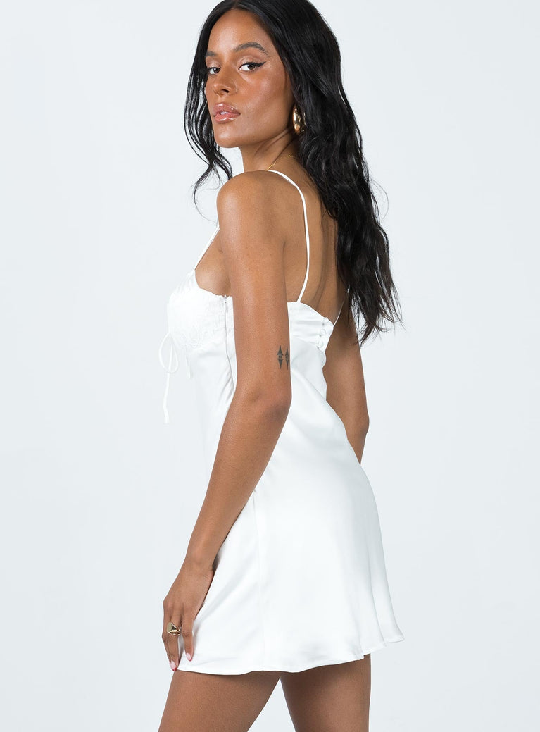 Kaylah Mini Dress White