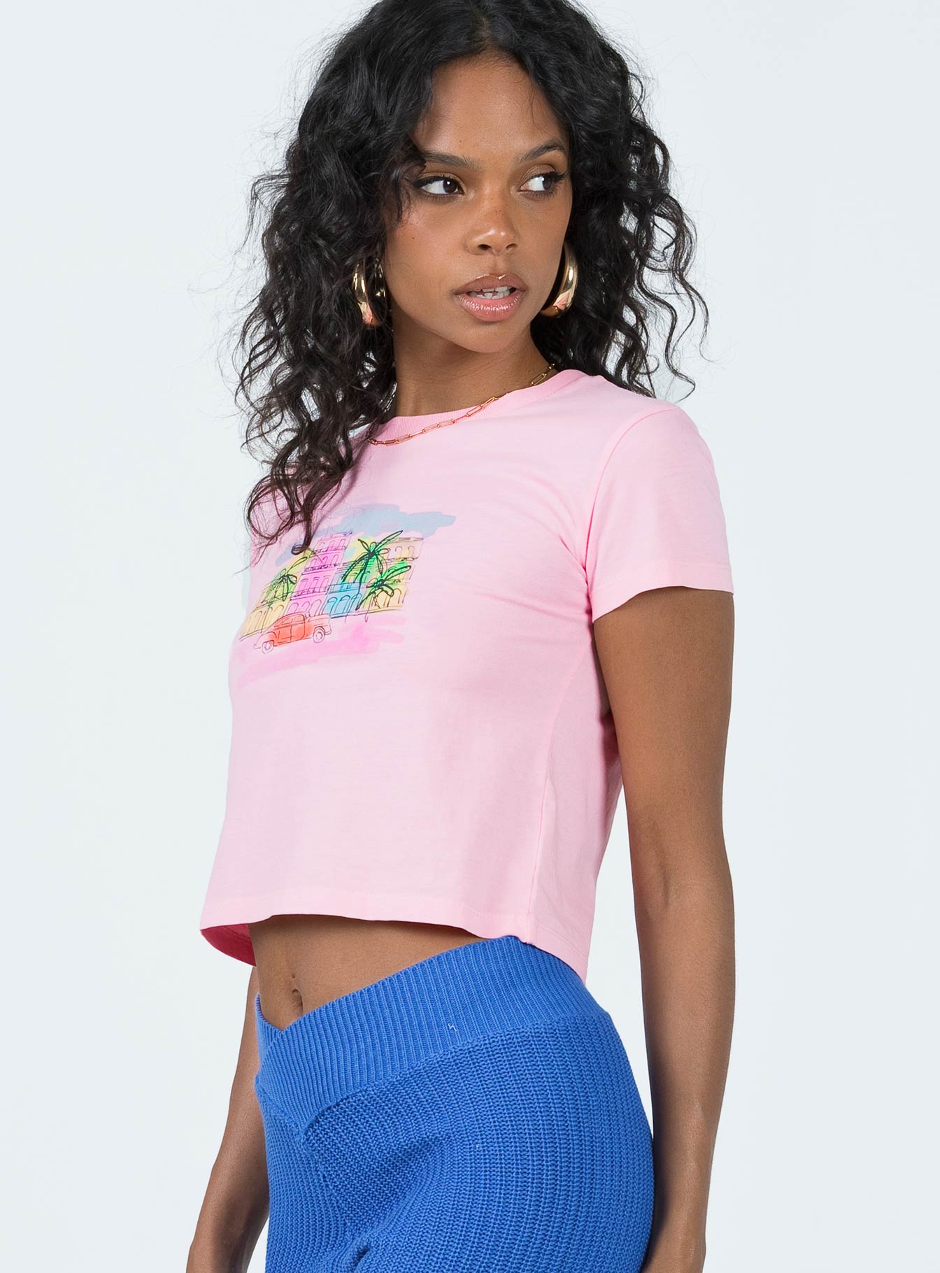 Big City Tee Pink
