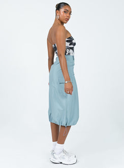 Tinba Midi Skirt Grey